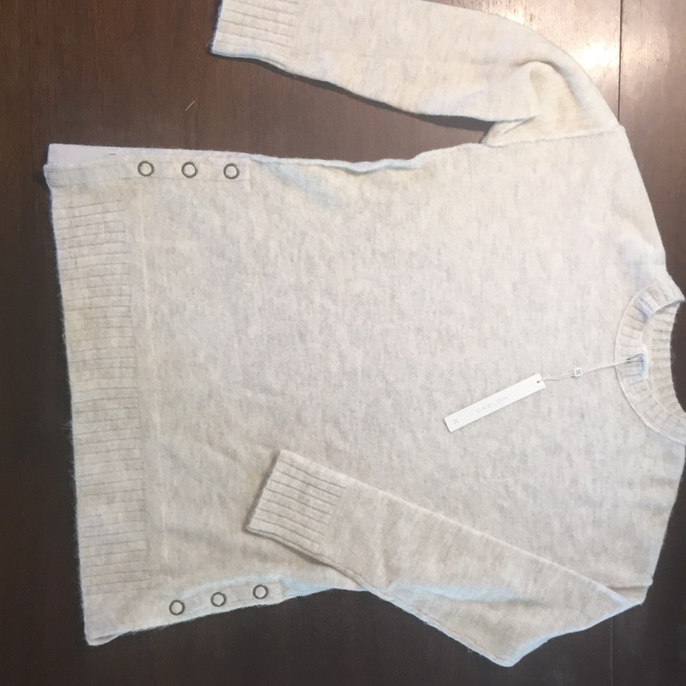 Caslon Side Snap Tunic Sweater